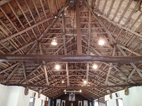 Lombadina paperbark church (Gillian Howell)