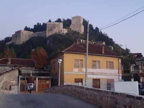 Hilltop fortress view, Stolac 2013 (G. Howell)