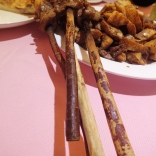 Desirable wooden kebab sticks